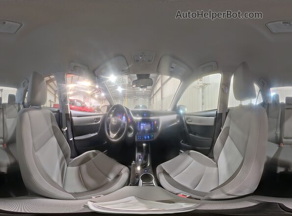 2T1BURHEXKC180467 2019 TOYOTA COROLLA Blue Панорамний вид салону 360°