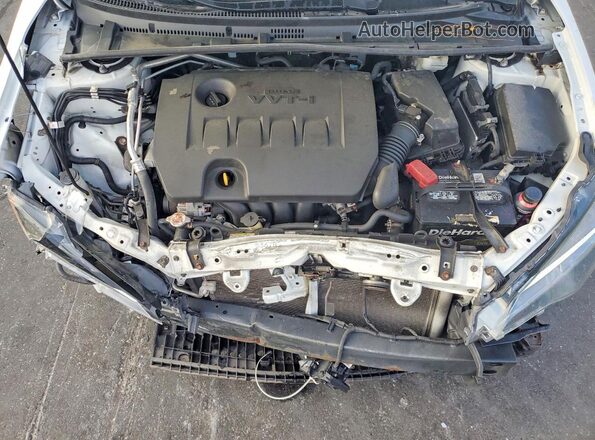 2T1BURHEXKC225388 2019 TOYOTA COROLLA White Vista interior trasera