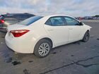 2019 Toyota Corolla Le White vin: 2T1BURHEXKC225388