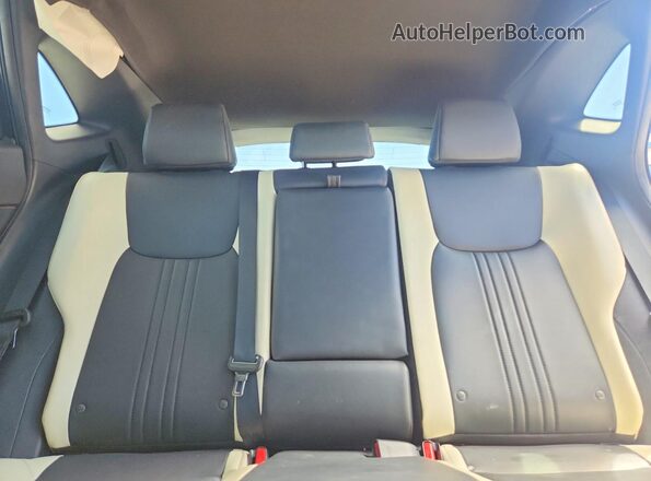 2T2ADCAZ1PC005453 2023 LEXUS NX Red Вид задніх сидінь