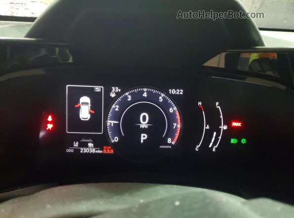 2T2AGCEZ2RC055136 2024 LEXUS NX Black ხელსაწყოთა პანელის ხედი
