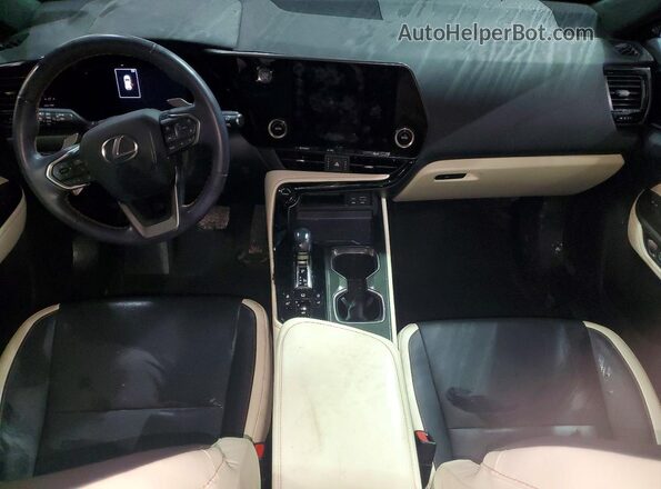 2T2AGCEZ2RC055136 2024 LEXUS NX Black წინა პანელის ხედი