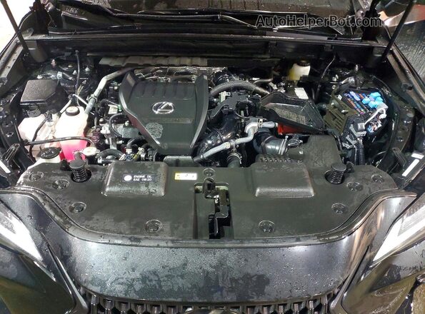 2T2AGCEZ2RC055136 2024 LEXUS NX Black ძრავის განყოფილების ხედი
