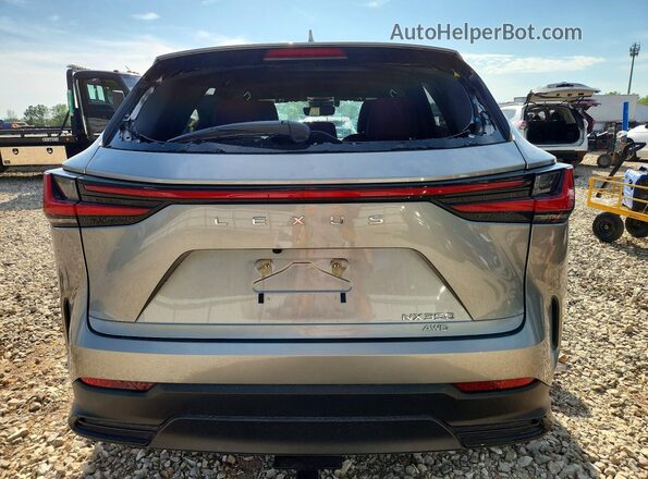 2T2AGCEZ7NC009604 2022 LEXUS NX Серебряный Вид сзади