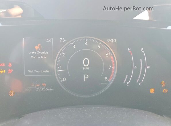 2T2AGCEZ7RC034914 2024 LEXUS NX Угольный Вид щитка приборов
