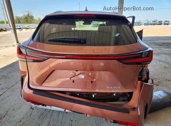 2T2AGCEZ7TC105715 2026 LEXUS NX Розовый Вид сзади