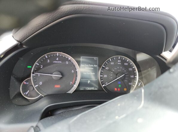 2T2AZMAA5LC169588 2020 LEXUS RX Silver Widok zestawu wskaźników