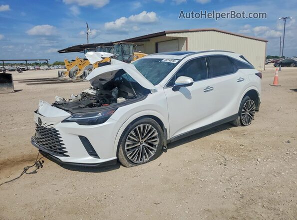 2T2BAMBA0RC023523 2024 LEXUS RX White Vista tres cuartos delantera izquierda