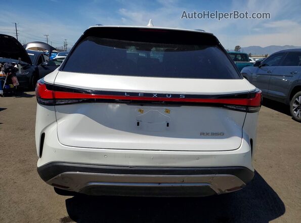 2T2BAMBA2RC046382 2024 LEXUS RX White Vista trasera