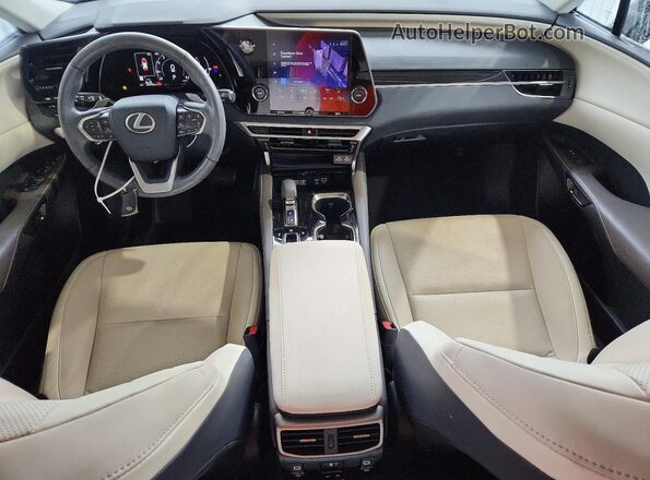 2T2BAMBA3PC019091 2023 LEXUS RX White Dashboard view