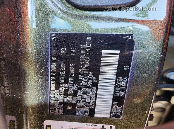 2T2BAMBA5RC032654 2024 LEXUS RX Green Widok komory silnika