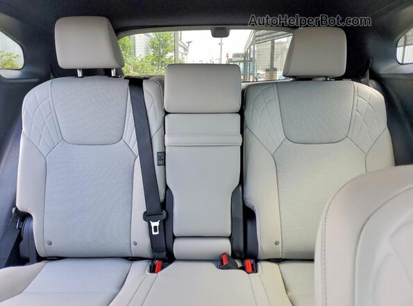 2T2BAMBA6PC004648 2023 LEXUS RX Black Widok tylnych siedzeń