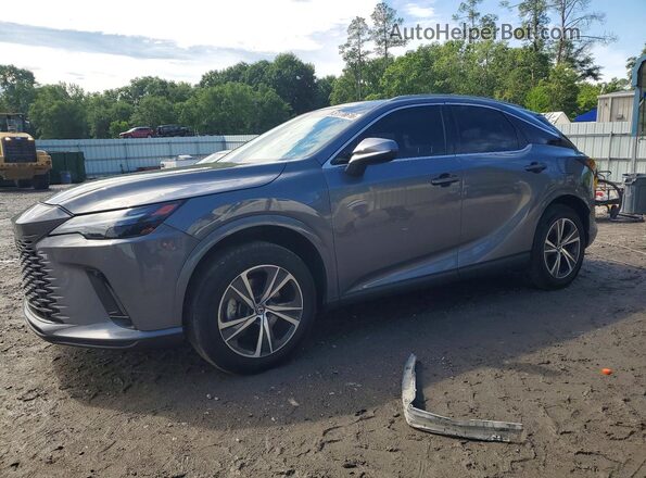 2T2BAMBA6PC007131 2023 LEXUS RX Charcoal Առջևի ձախ երեք քառորդ տեսարան