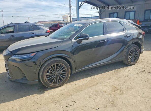 2T2BAMBA6SC060310 2025 LEXUS RX Black Передня ліва чверть