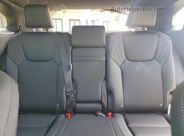 2T2BAMBA6SC060310 2025 LEXUS RX Black Вид задніх сидінь