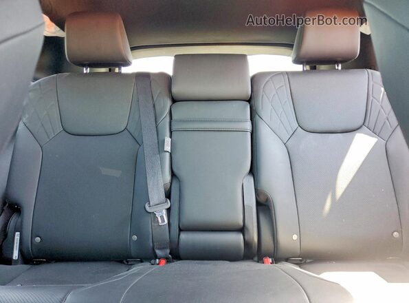 2T2BAMBA8RC030588 2024 LEXUS RX Charcoal Rear seats view