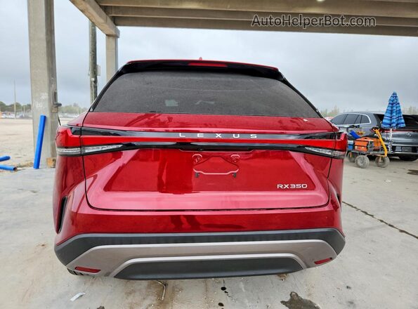 2T2BAMBA8SC067291 2025 LEXUS RX Red Вид ззаду