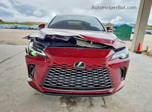 2T2BAMBA8SC067291 2025 LEXUS RX Red Вид спереду