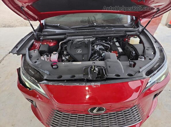 2T2BAMBA8SC067291 2025 LEXUS RX Red Вид підкапотного простору
