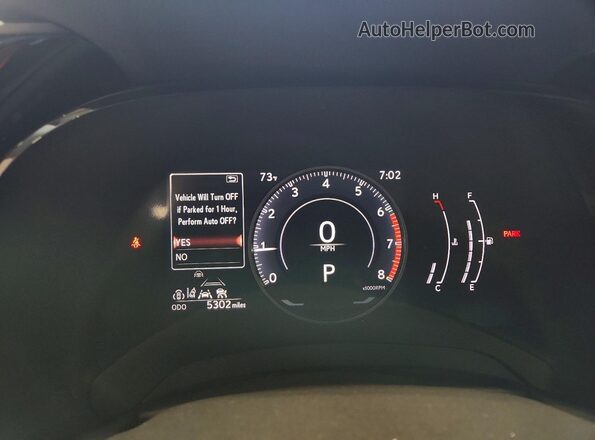 2T2BAMCA0RC086250 2024 LEXUS RX Белый Вид щитка приборов