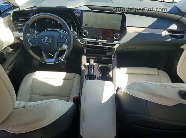 2T2BAMCA2SC094517 2025 LEXUS RX Blue Вид панелі приладів