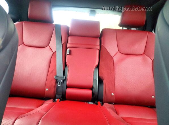 2T2BAMCA2SC107878 2025 LEXUS RX Black Widok tylnych siedzeń