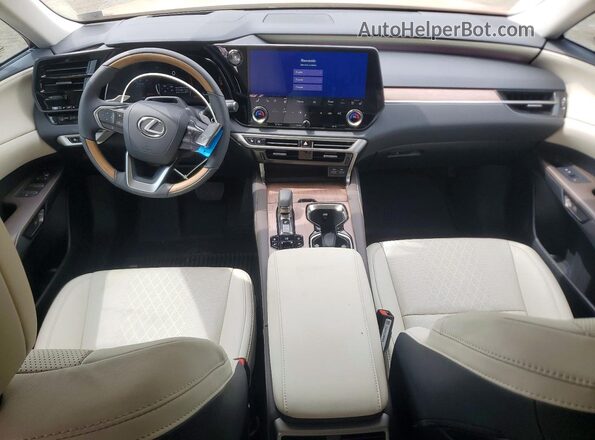 2T2BAMCA2TC132152 2026 LEXUS RX Orange Dashboard view