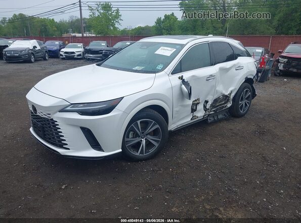 2T2BAMCA3RC039567 2024 LEXUS RX 350 Белый Передняя левая четверть