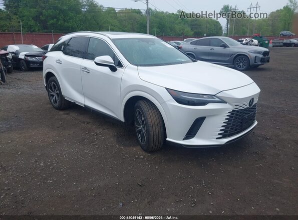 2T2BAMCA3RC039567 2024 LEXUS RX 350 Белый Передняя правая четверть