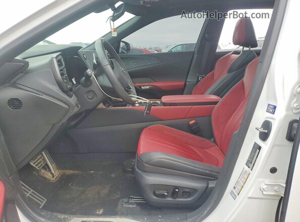 2T2BAMCA3RC073055 2024 LEXUS RX White Widok wnętrza z przodu