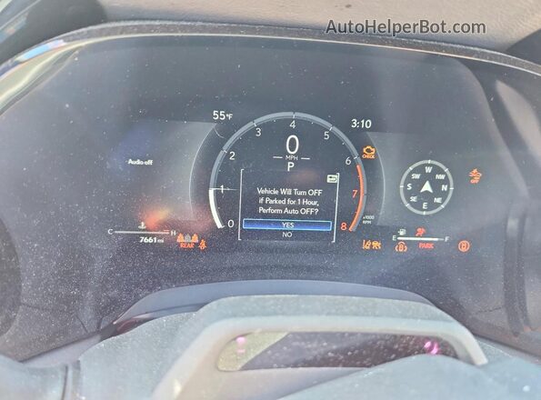 2T2BAMCA3SC115603 2025 LEXUS RX Black Widok zestawu wskaźników