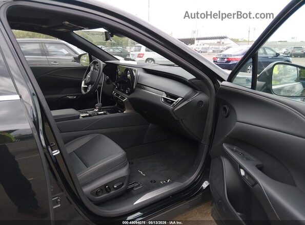 2T2BAMCA4SC106814 2025 LEXUS RX 350 Black წინა სალონის ხედი