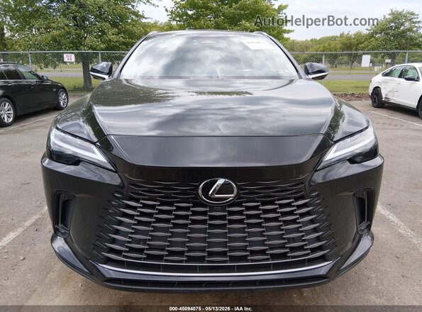 2T2BAMCA4SC106814 2025 LEXUS RX 350 Black ხელსაწყოთა პანელის ხედი