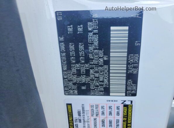 2T2BAMCA5RC046388 2024 LEXUS RX White Engine compartment view
