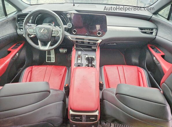 2T2BAMCA6PC010867 2023 LEXUS RX Black Widok deski rozdzielczej