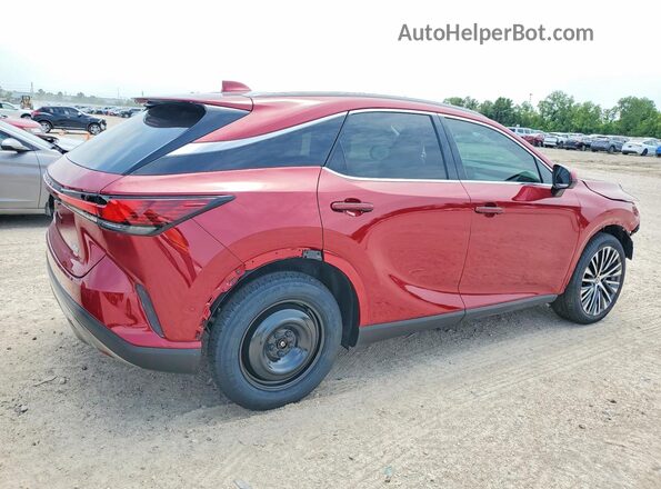 2T2BAMCA8TC129398 2026 LEXUS RX Red უკანა მარჯვენა