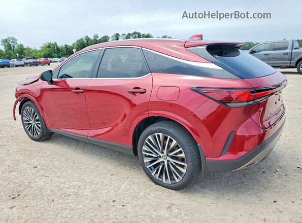 2T2BAMCA8TC129398 2026 LEXUS RX Red უკანა მარცხენა