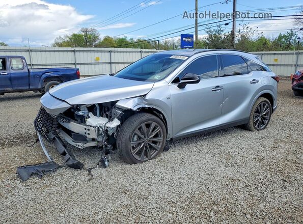 2T2BAMCAXSC110821 2025 LEXUS RX Silver წინა მარცხენა ხედი სამი მეოთხედიდან