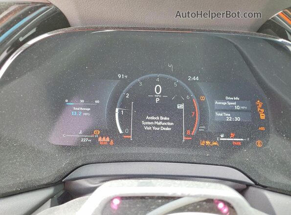 2T2BAMCAXTC127426 2026 LEXUS RX Черный Вид щитка приборов