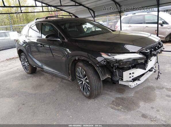 2T2BBMCA0SC083481 2025 LEXUS RX 350H Черный Передняя правая четверть