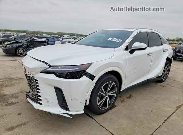 2T2BBMCA1RC051925 2024 LEXUS RX White წინა მარცხენა ხედი სამი მეოთხედიდან
