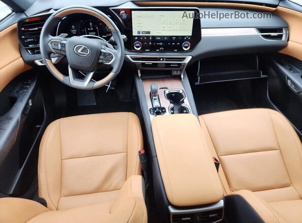 2T2BBMCA1SC070531 2025 LEXUS RX Черный Вид панели приборов