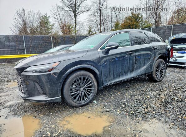 2T2BBMCA1SC070531 2025 LEXUS RX Черный Передняя левая четверть