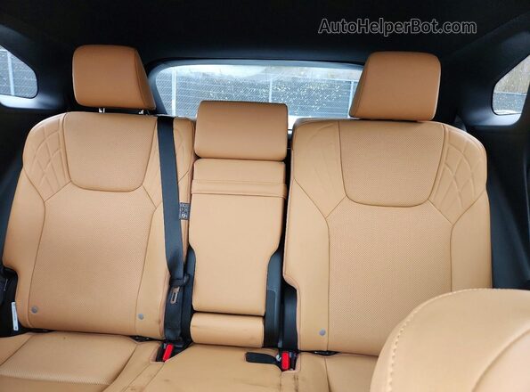 2T2BBMCA1SC070531 2025 LEXUS RX Черный Вид задних сидений