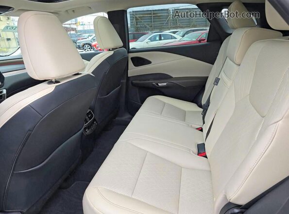 2T2BBMCA3SC076363 2025 LEXUS RX Blue Widok wnętrza z tyłu