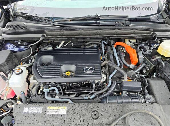 2T2BBMCA3SC076363 2025 LEXUS RX Blue Widok komory silnika
