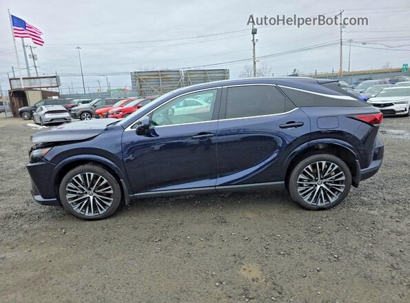 2T2BBMCA3SC076363 2025 LEXUS RX Blue Widok naklejki z numerem VIN