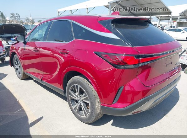 2T2BBMCA5RC042435 2024 LEXUS RX 350H Красный Задняя левая четверть
