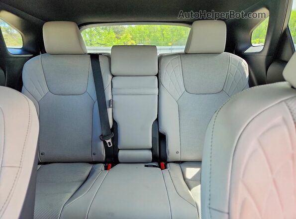 2T2BBMCA6SC082108 2025 LEXUS RX Blue უკანა სავარძლების ხედი