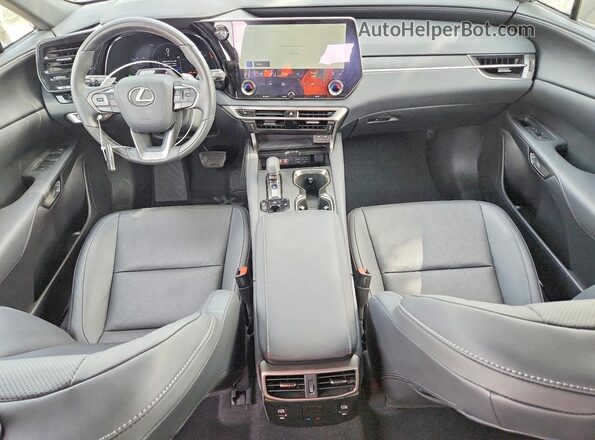 2T2BBMCA7SC084529 2025 LEXUS RX Silver Widok deski rozdzielczej